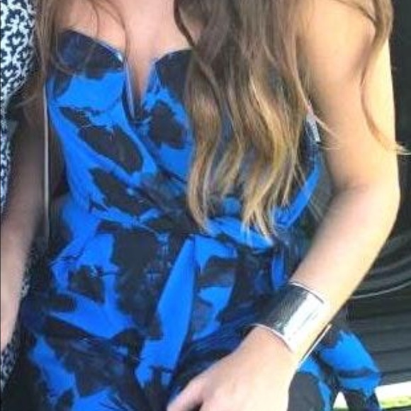 Blue jumpsuit - Picture 2 of 3